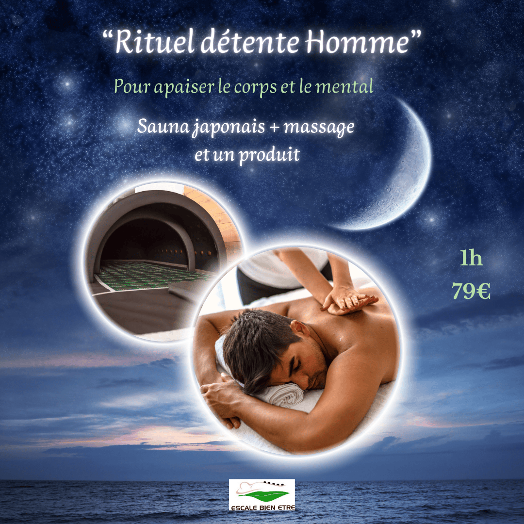 Rituel détente Homme image